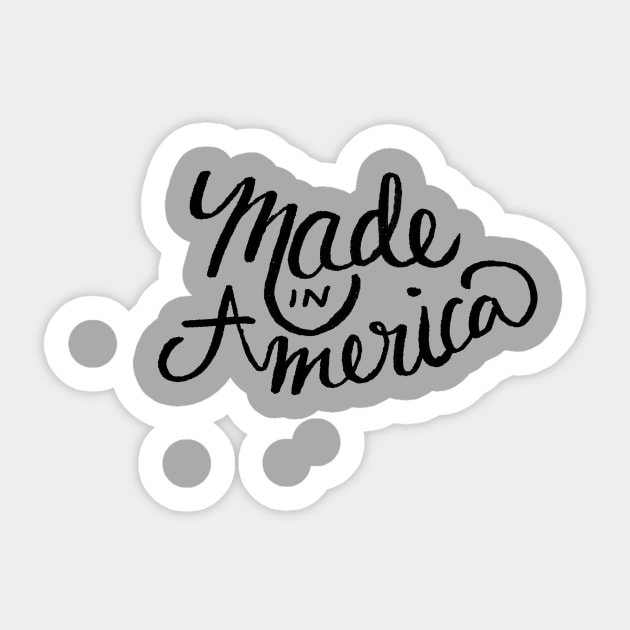 Made in America Sticker by olxKAIT